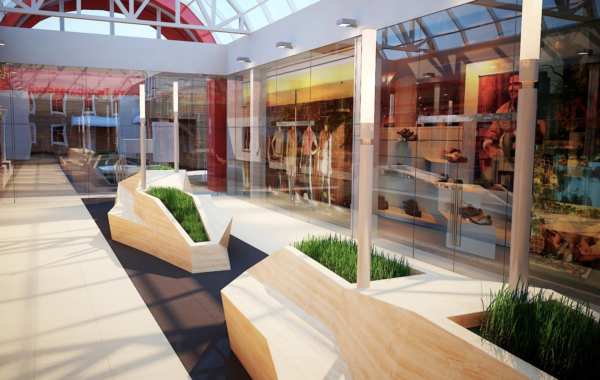 Торговый центр Тимирязевский в г. Иркутске, по ул. Тимирязева 18.