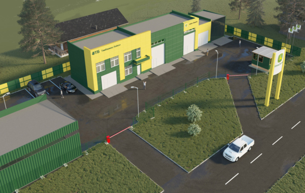 Опорный пункт филиала ООО «Тимбермаш Байкал» в п. Магистральный