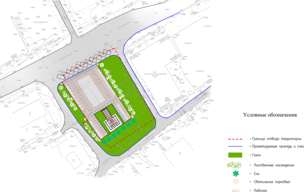 Благоустройство площади перед КДЦ ул. Фонтанная 7А с размещенным на ней памятником воинам ВОВ в п. Верхнемарково