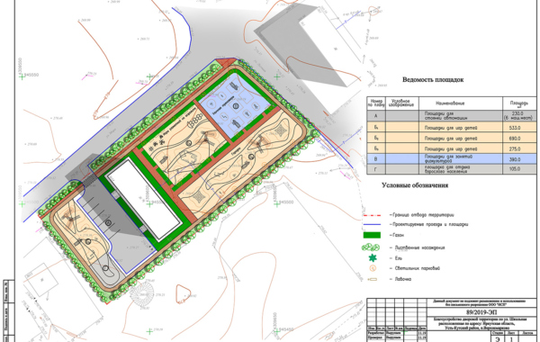 Благоустройство придомовой территории многоквартирного дома по ул. Школьная д. 14, в п. Верхнемарково