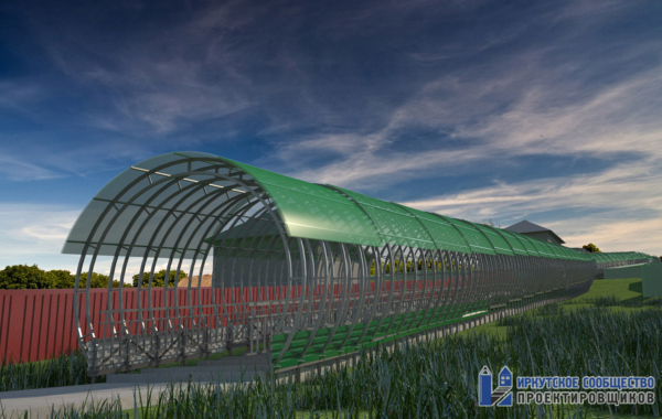 Устройство навеса над лестницей в микрорайоне Железнодорожник, в г. Усть-Куте, Иркутской области